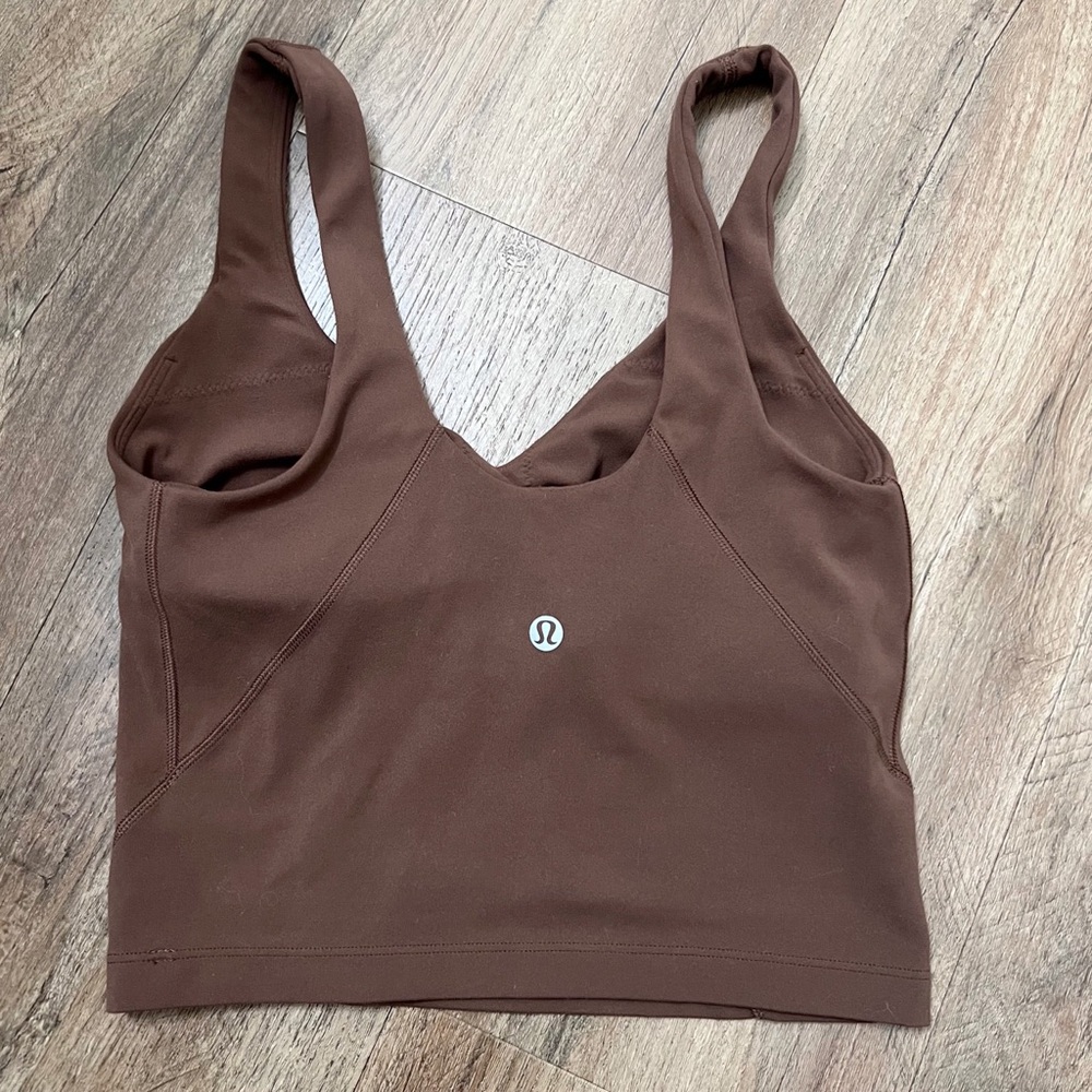 Lululemon Align Tank Top Java Siize 2 - Picture 6 of 11
